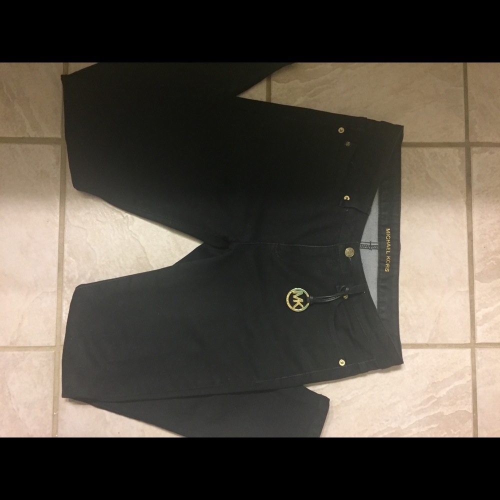 Michael Kors Black Jeans. Size 8